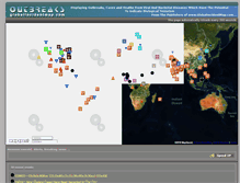 Tablet Screenshot of outbreaks.globalincidentmap.com