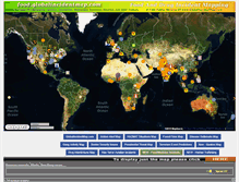 Tablet Screenshot of food.globalincidentmap.com