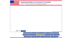 Desktop Screenshot of president.globalincidentmap.com