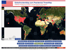 Tablet Screenshot of president.globalincidentmap.com